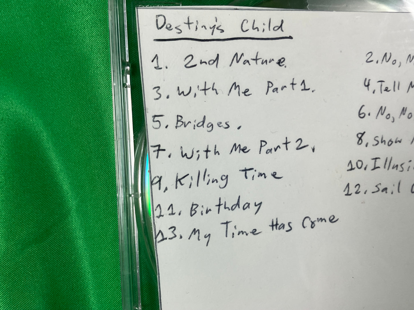 Destiny's Child - Original CD Burned and Decorated by JCWCSP