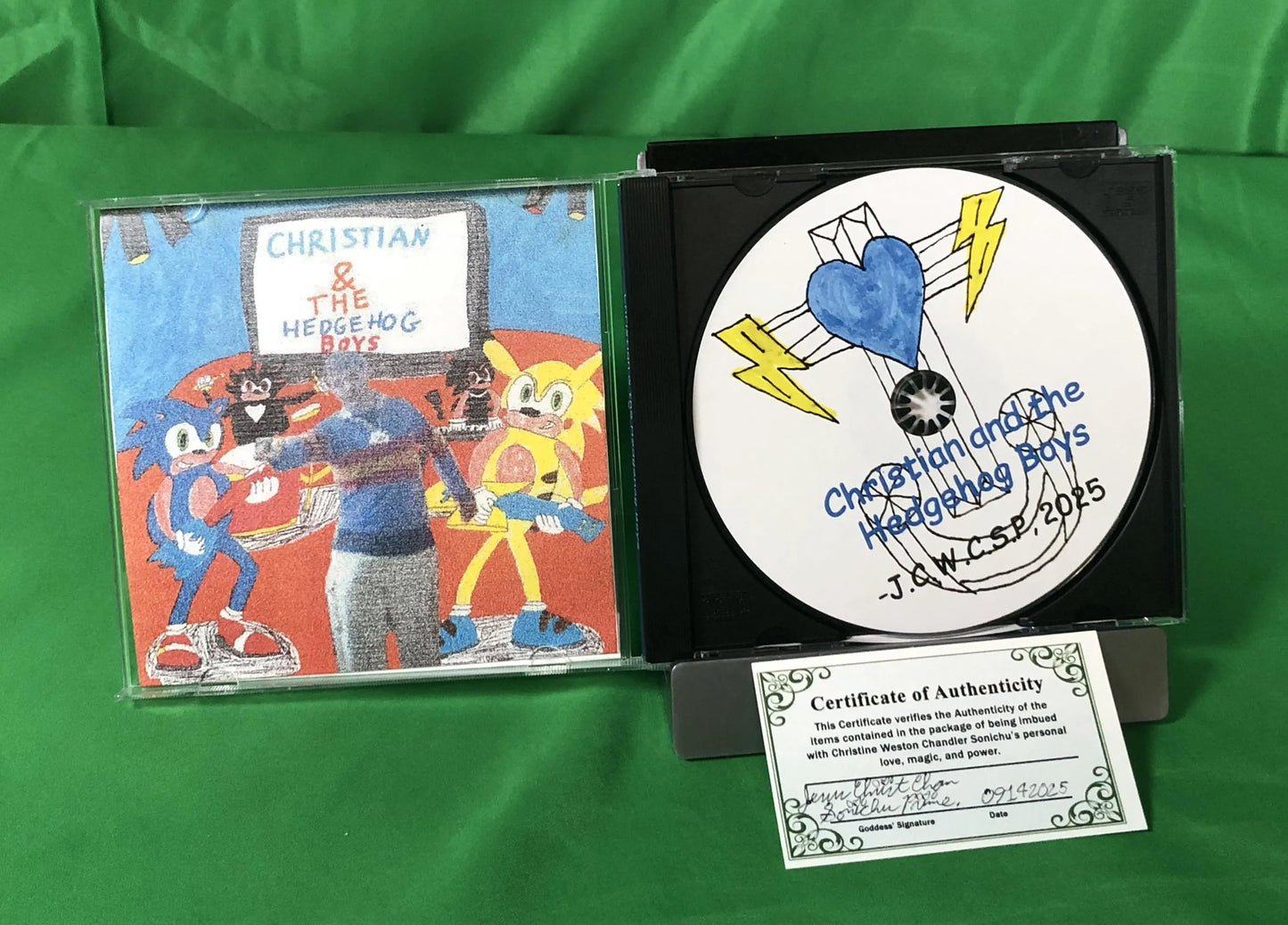 Christian and the Hedgehog Boys - Music by CWC with BONUS TRACKS - Art Inserts Included