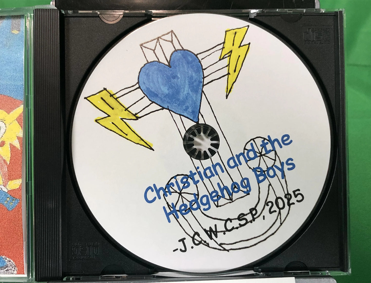 Christian and the Hedgehog Boys - Music by CWC with BONUS TRACKS - Art Inserts Included