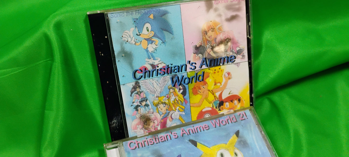 Christian's Anime World 2 Disc Album - Original CD Burned and Decorated by JCWCSP