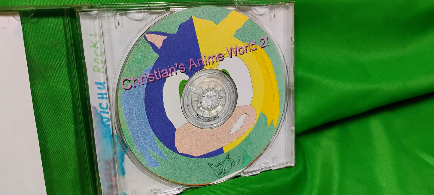 Christian's Anime World 2 Disc Album - Original CD Burned and Decorated by JCWCSP