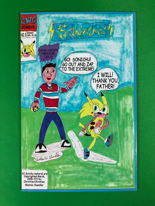 SONICHU vol 0: Autographed Print Comic