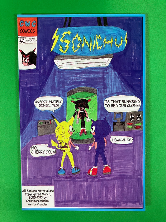 SONICHU vol 1: Autographed Print Comic