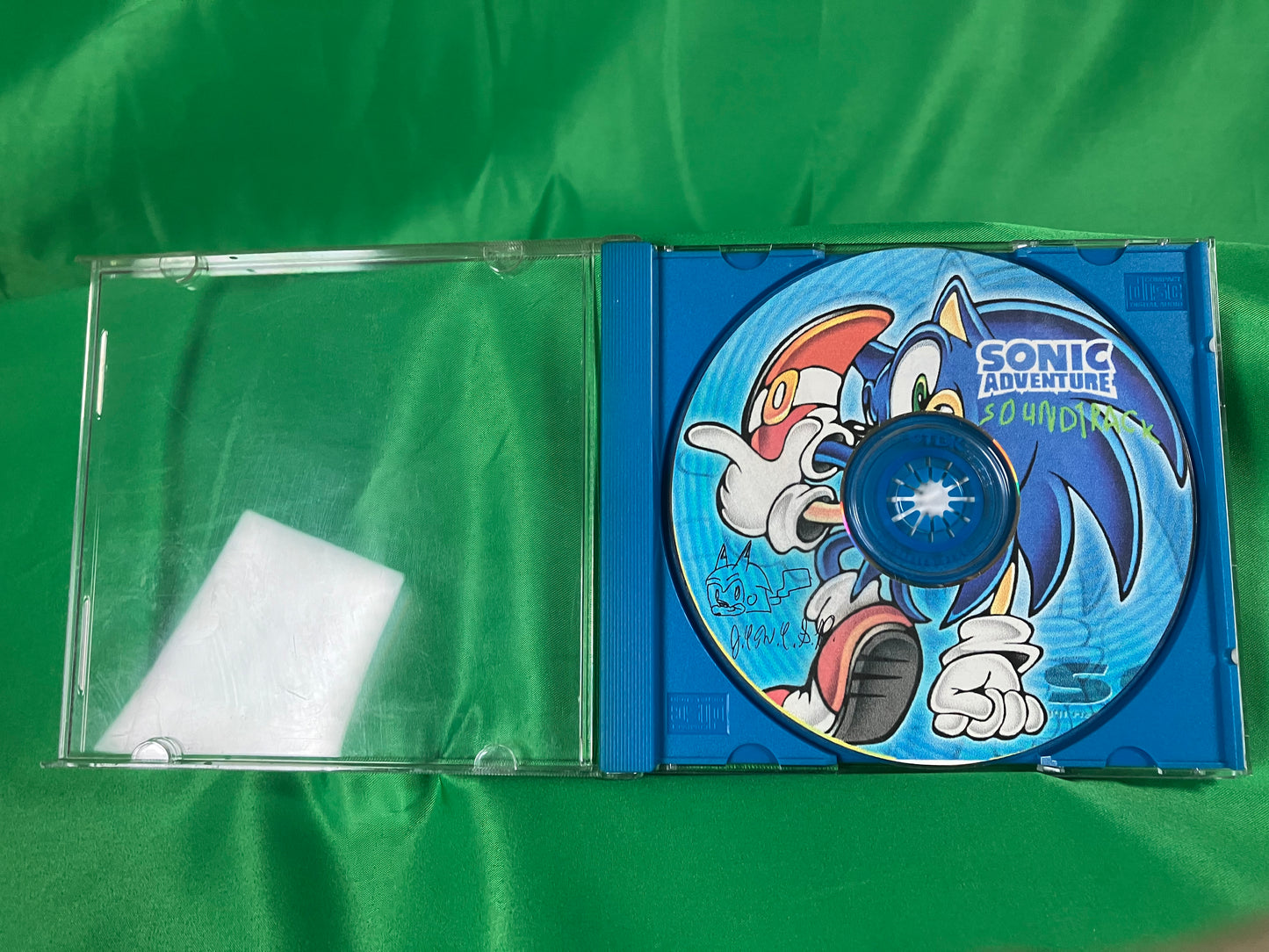 Sonic Adventure Soundtrack - Original CD Burned and Decorated by JCWCSP