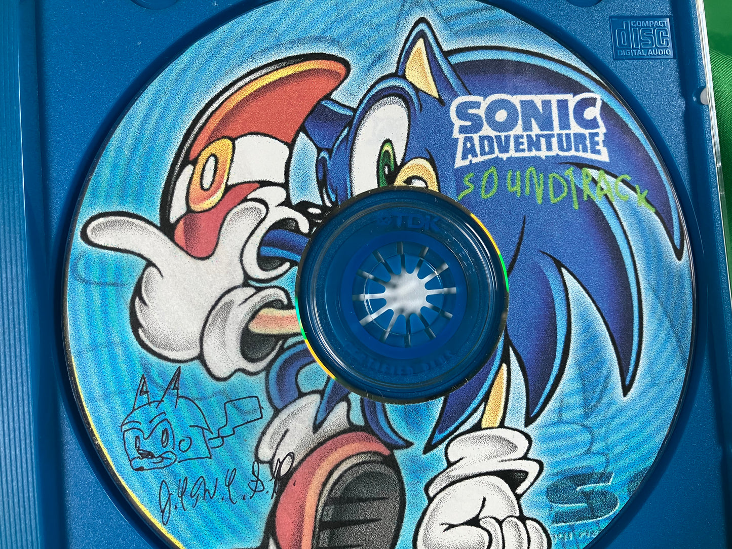 Sonic Adventure Soundtrack - Original CD Burned and Decorated by JCWCSP