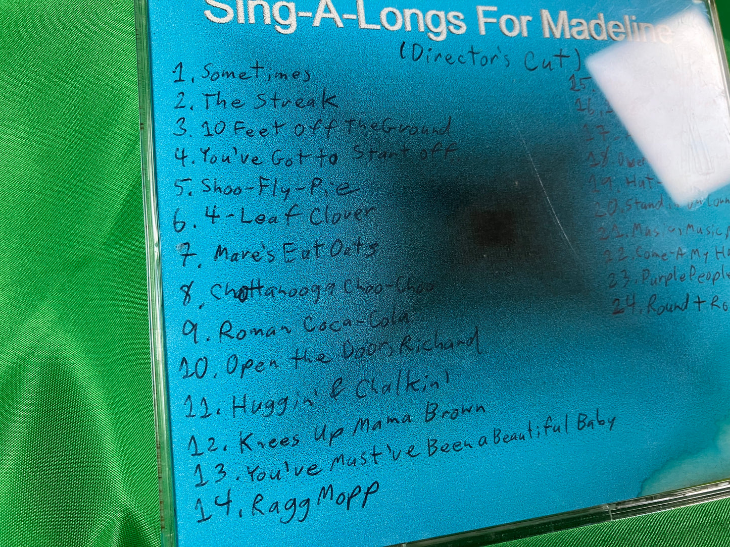 Sing-A-Longs For Madeline - Original CD Burned and Decorated by JCWCSP