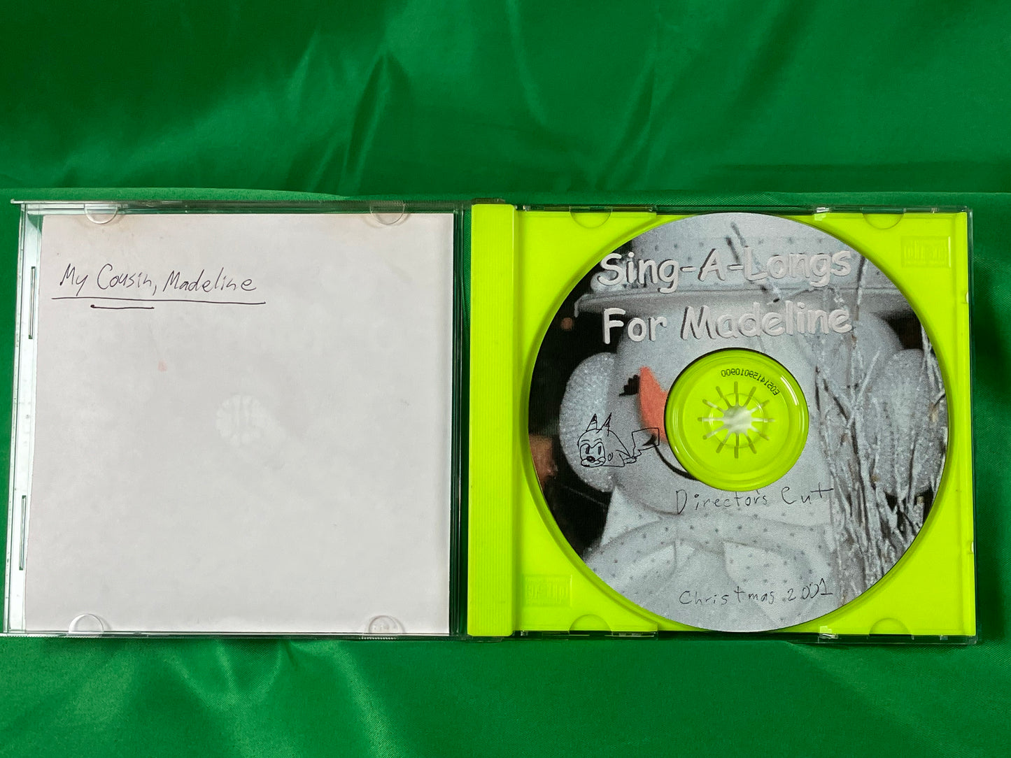 Sing-A-Longs For Madeline - Original CD Burned and Decorated by JCWCSP