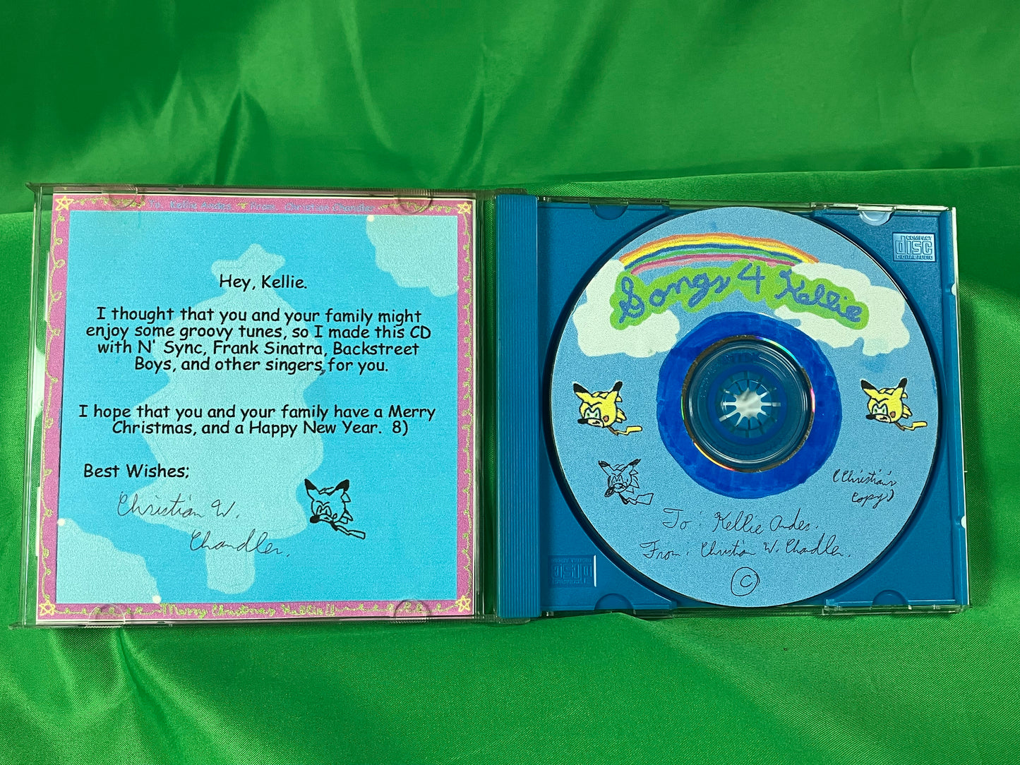 Songs 4 Kellie - Original CD Burned and Decorated by JCWCSP