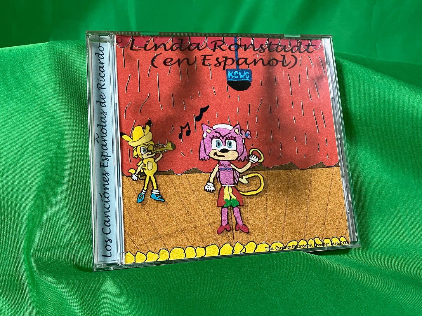 Linda Ronstadt (En Espanol) - Original CD Burned and Decorated by JCWCSP