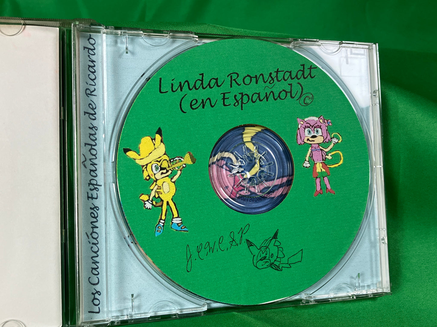 Linda Ronstadt (En Espanol) - Original CD Burned and Decorated by JCWCSP