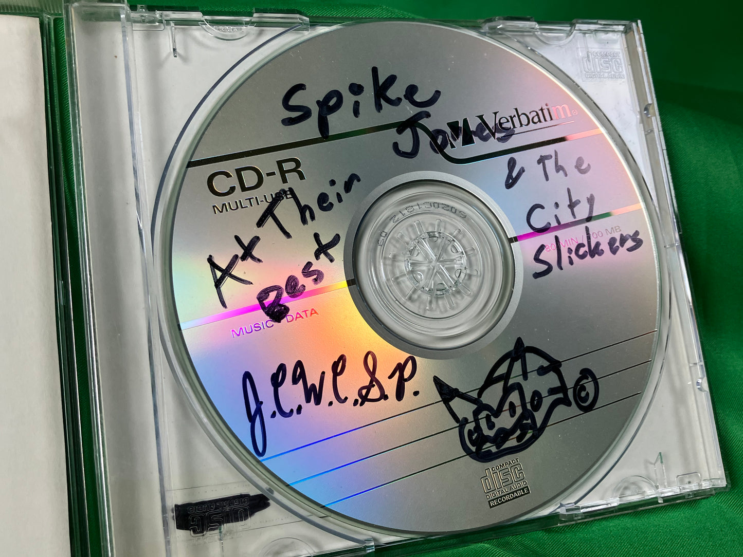 Spike Jones and the City Slickers ALT DISC - Original CD Burned and Decorated by JCWCSP