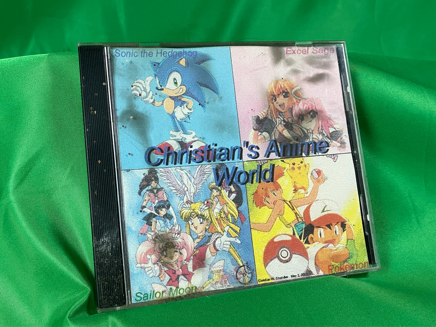 Christian's Anime World 2 Disc Album - Original CD Burned and Decorated by JCWCSP