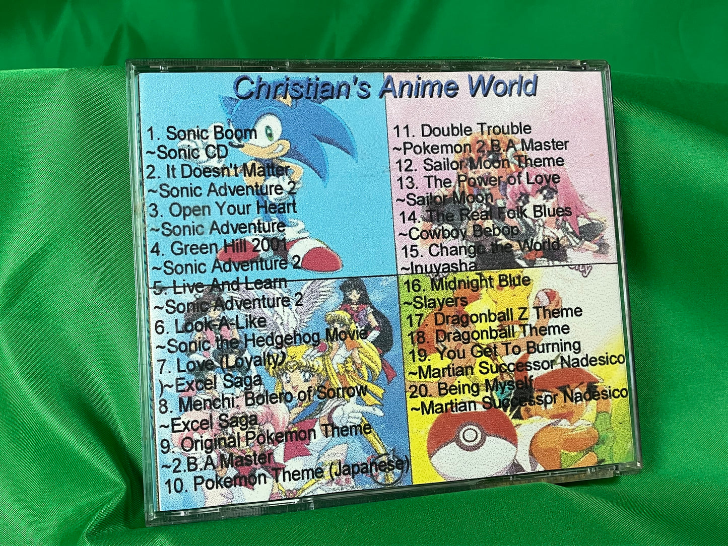 Christian's Anime World 2 Disc Album - Original CD Burned and Decorated by JCWCSP