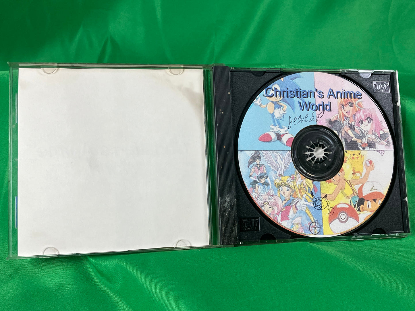 Christian's Anime World 2 Disc Album - Original CD Burned and Decorated by JCWCSP