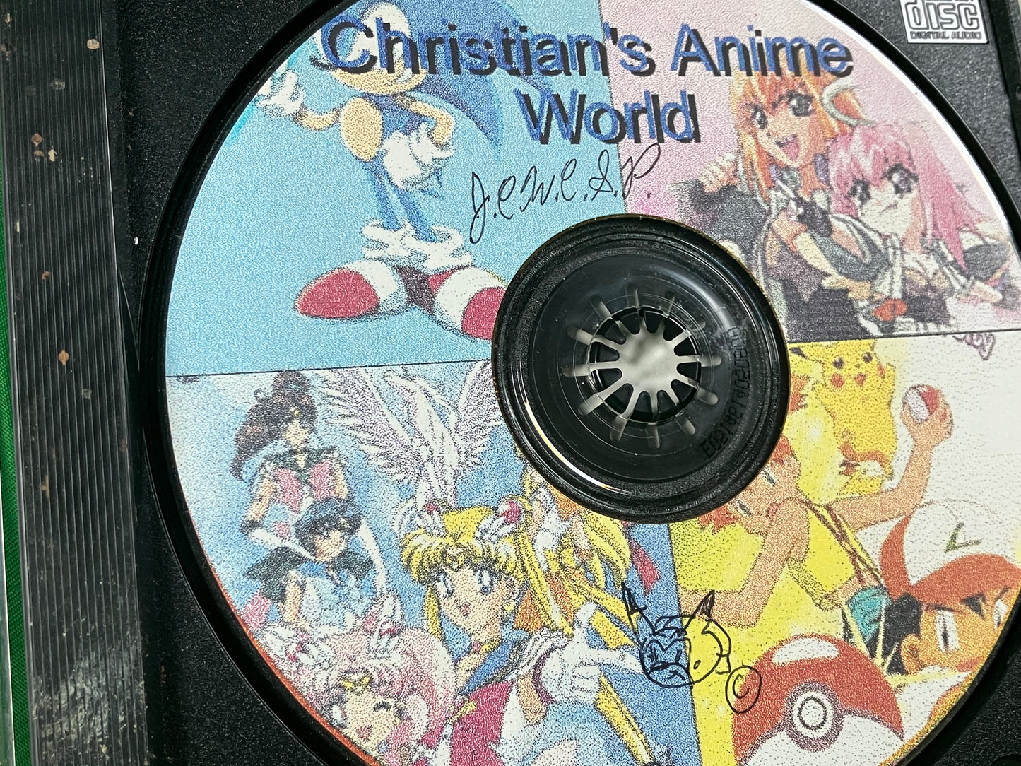 Christian's Anime World 2 Disc Album - Original CD Burned and Decorated by JCWCSP