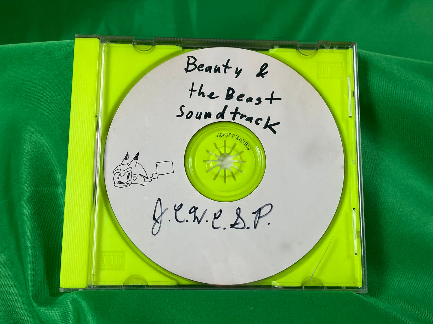 Beauty and the Beast OST - Original CD Burned and Decorated by JCWCSP