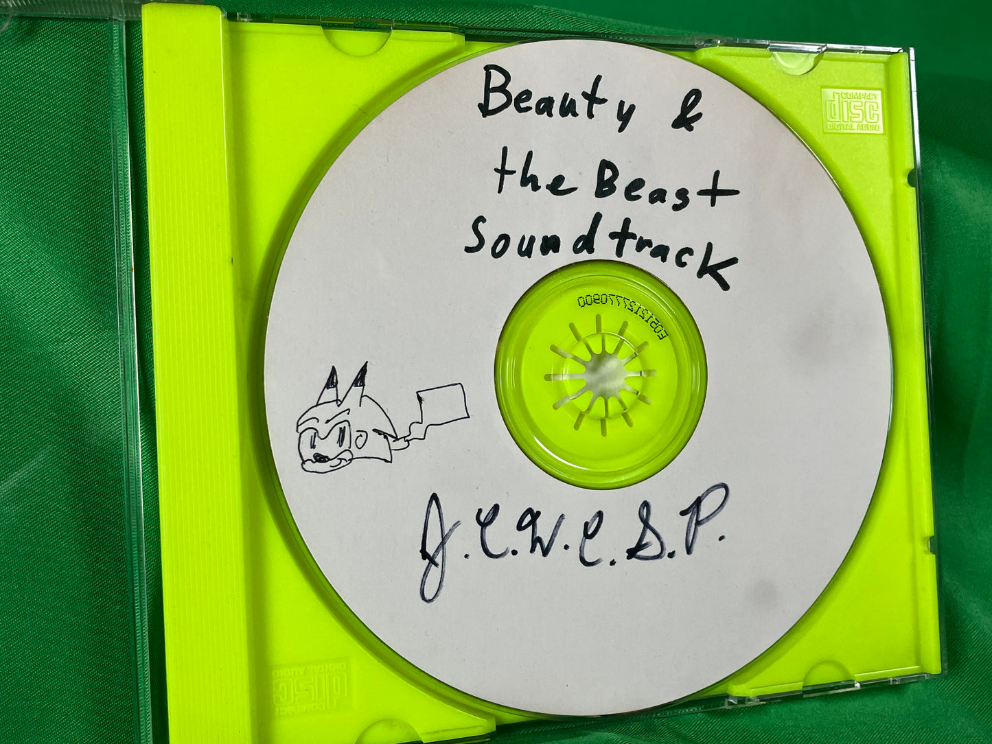 Beauty and the Beast OST - Original CD Burned and Decorated by JCWCSP