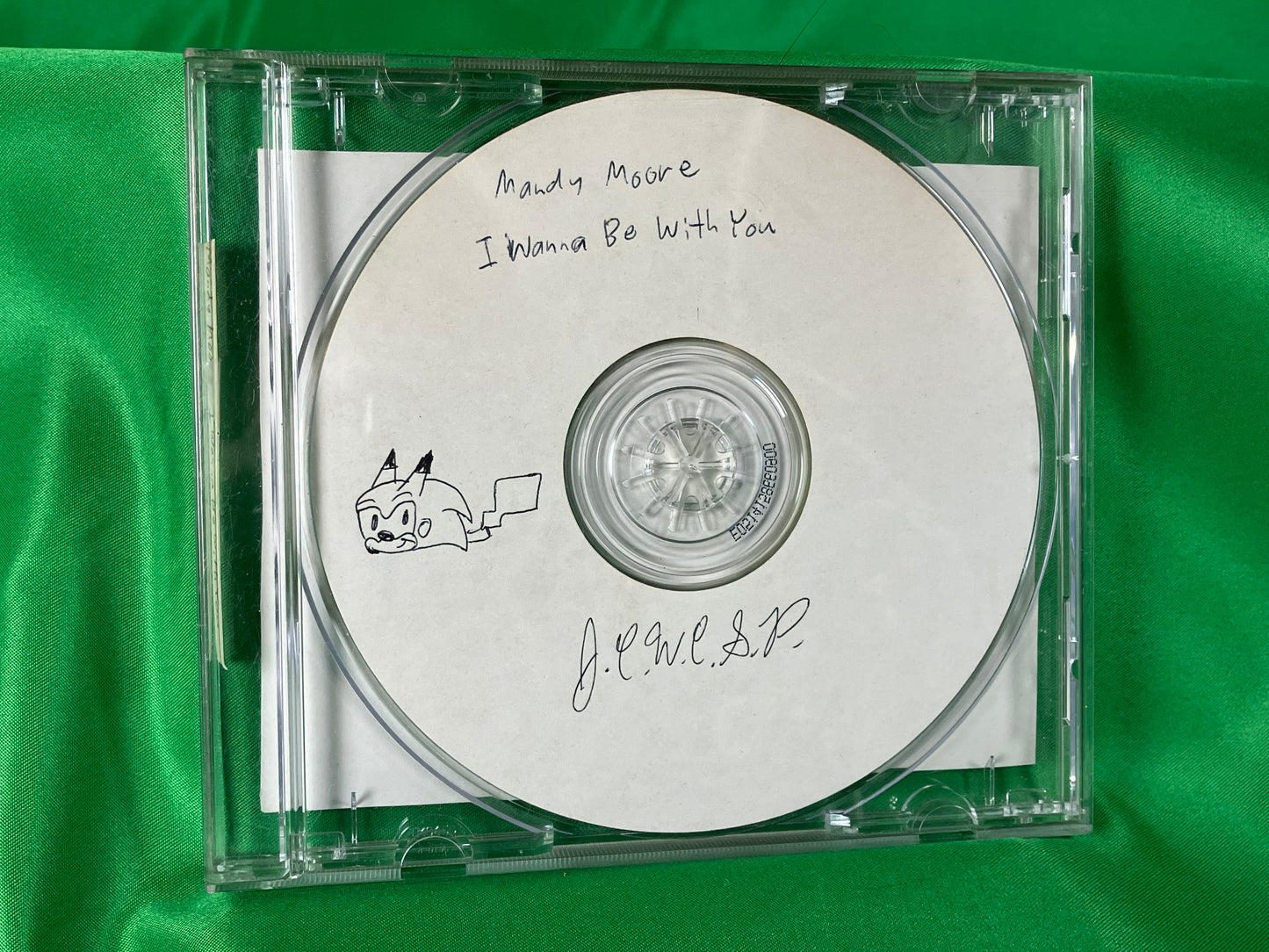 Mandy Moore, I Wanna be With You - Original CD Burned and Decorated by JCWCSP