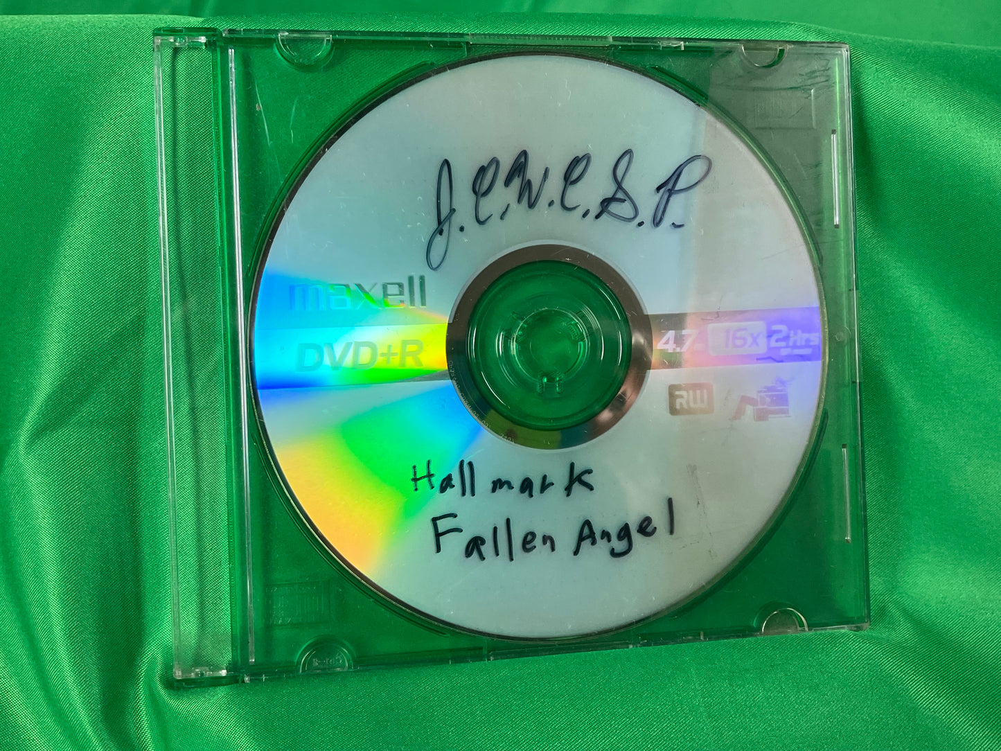 Hallmark Fallen Angel - Original DVD Burned and Decorated by JCWCSP