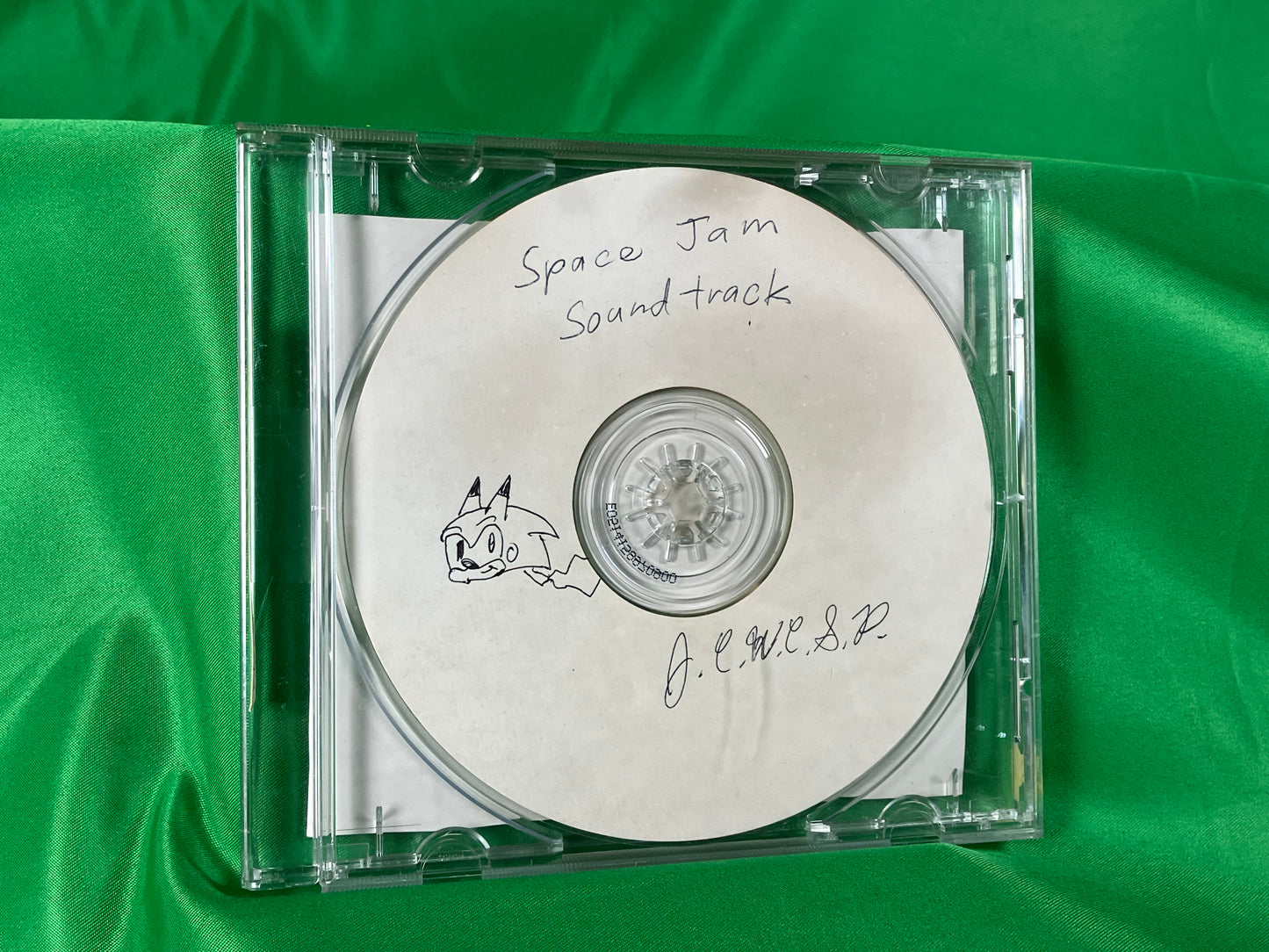 Space Jam Soundtrack - Original CD Burned and Decorated by JCWCSP