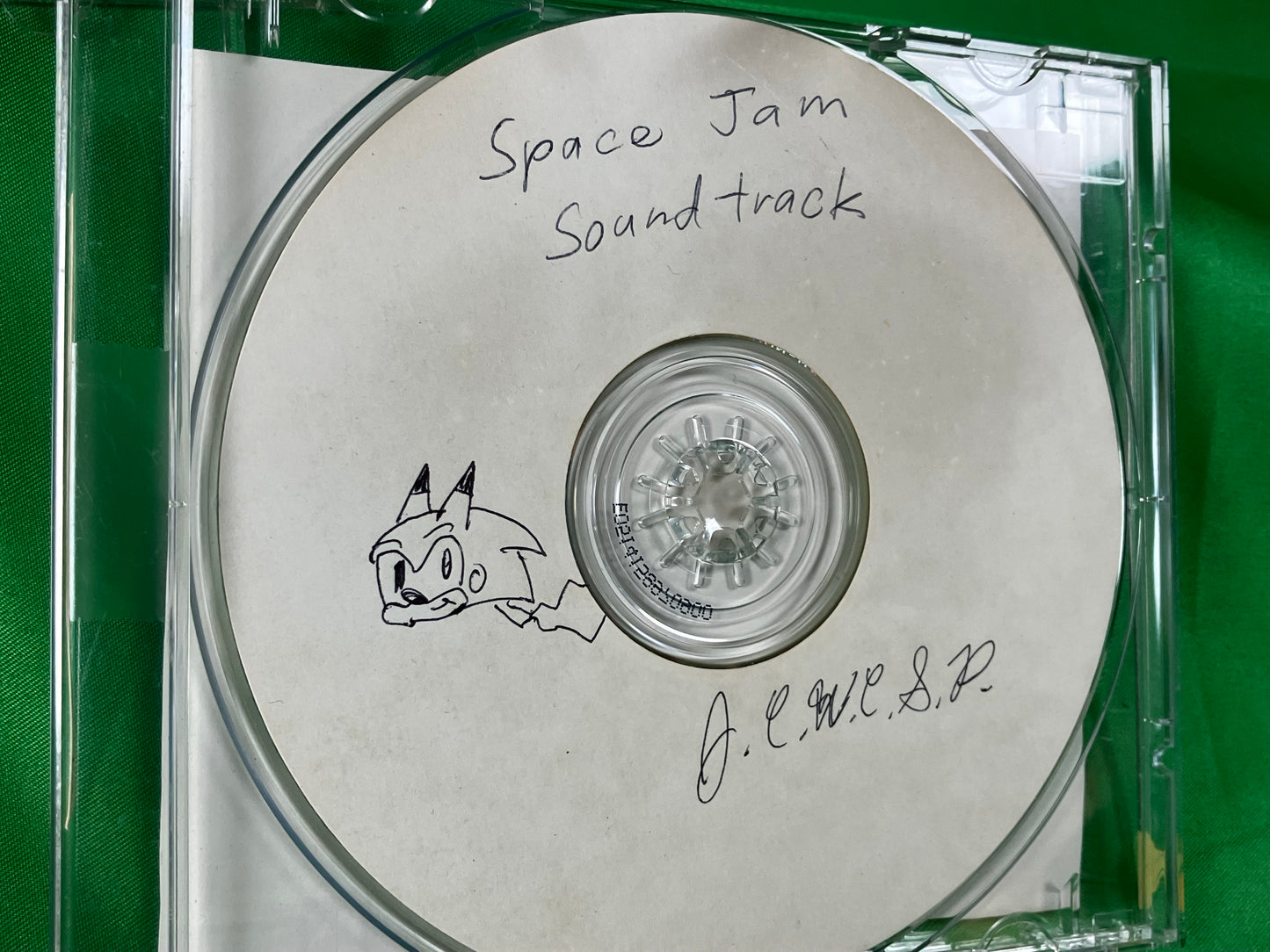 Space Jam Soundtrack - Original CD Burned and Decorated by JCWCSP