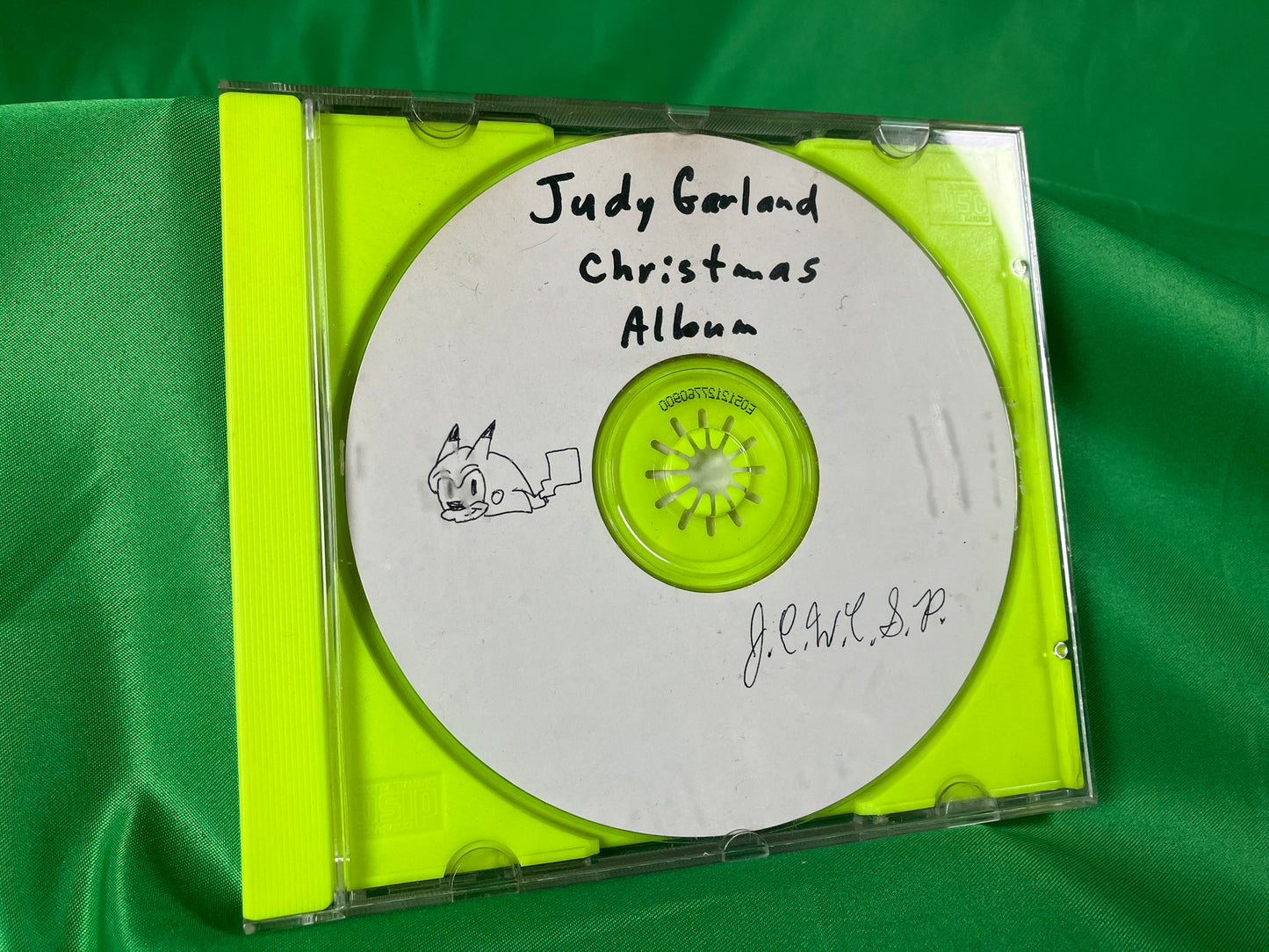 Judy Garland Christmas Album - Original CD Burned and Decorated by JCWCSP