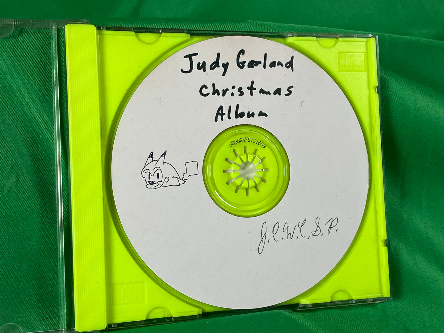 Judy Garland Christmas Album - Original CD Burned and Decorated by JCWCSP