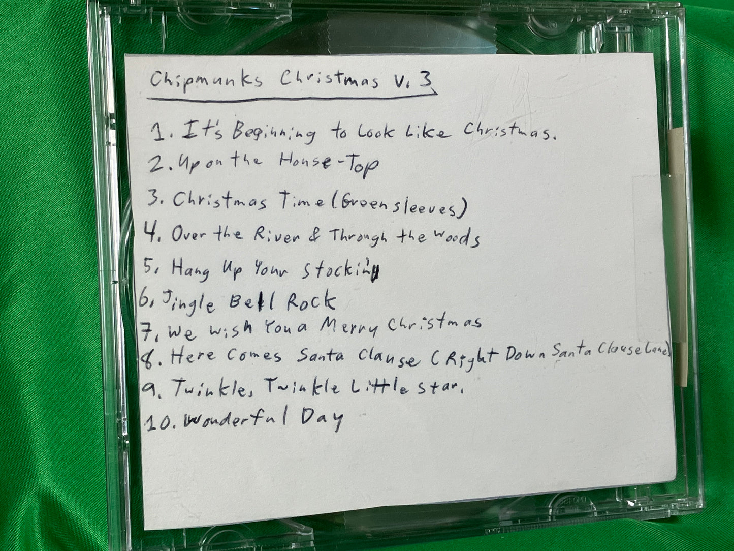 Chipmunks Christmas - Original CD Burned and Decorated by JCWCSP