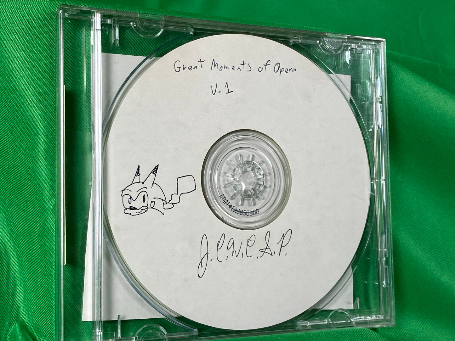 Great Moments of Opera - Original CD Burned and Decorated by JCWCSP