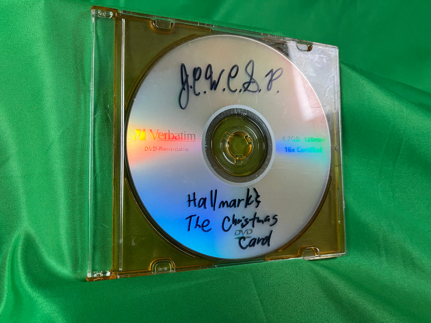 Hallmark's The Christmas Carol - Original DVD Burned and Decorated by JCWCSP