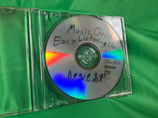 Easy Listening Music Choices - Original DVD Burned and Decorated by JCWCSP