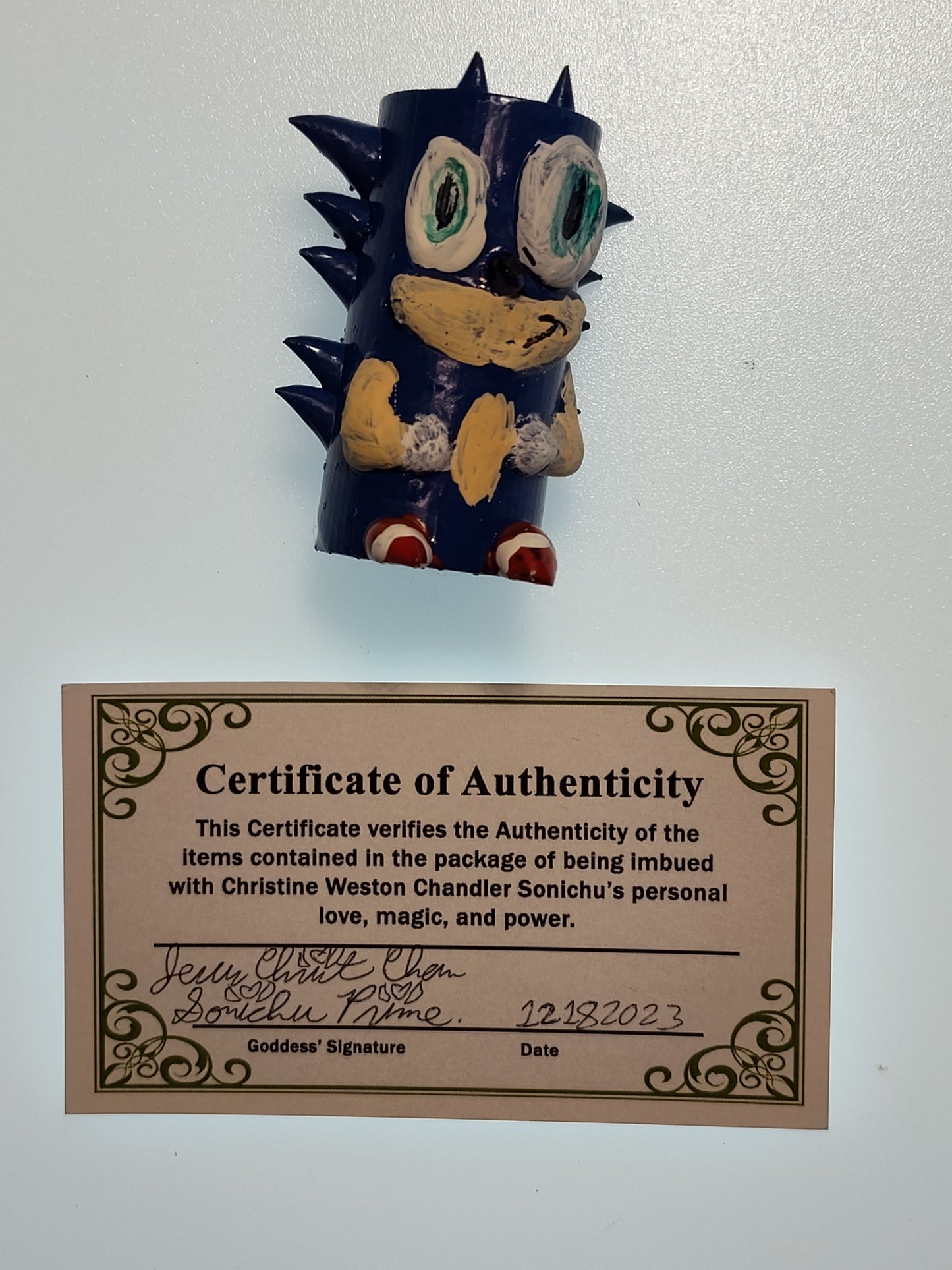 Sonic Totem Minis - Handpainted + Authenticity Certificate